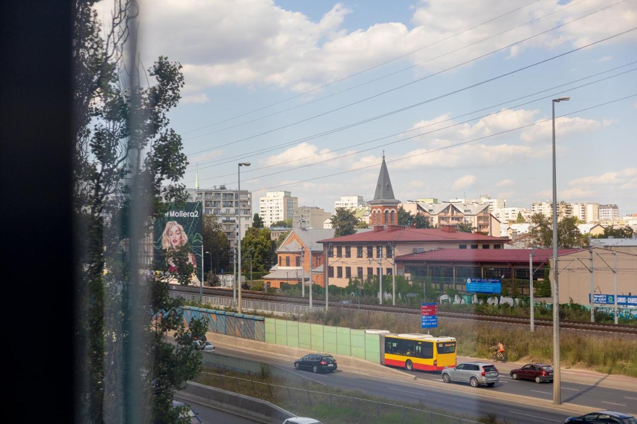 Yellow Sunset Studio Lejlighed Warszawa Eksteriør billede